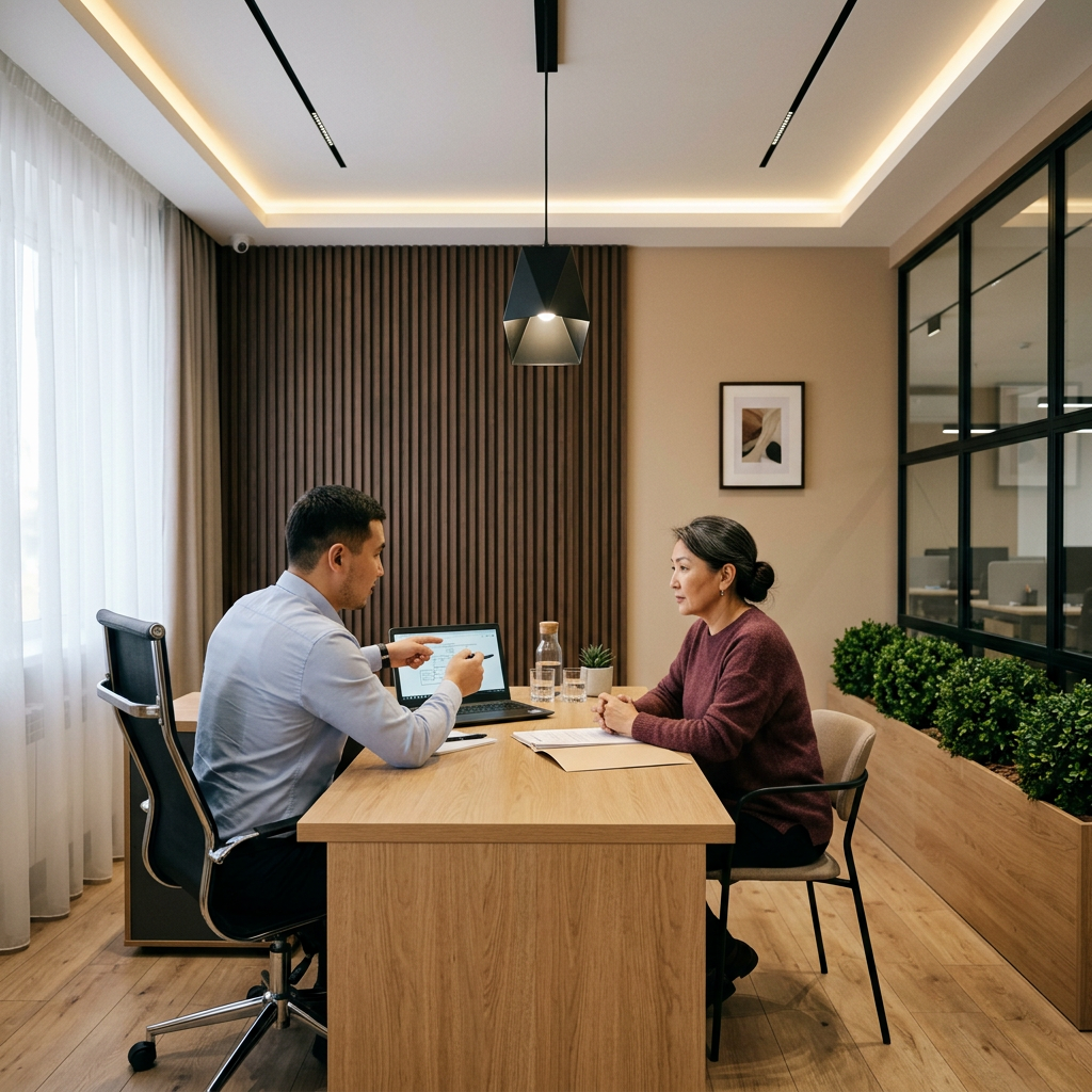 Офис KMFC в Актобе